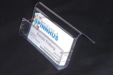 plastic cardholder